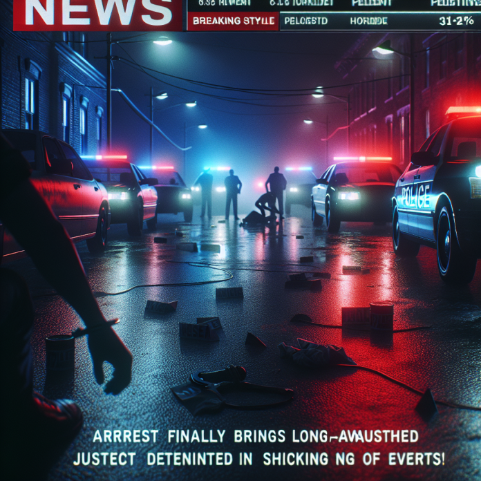 <p><strong>Breaking News: Arrest Finally Brings Long-Awaited Justice for [Victim's Name]! Suspect Detained in Shocking Turn of Events!</strong></p>