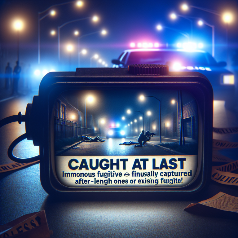 <p><strong>Caught at Last: Infamous Fugitive Finally Captured After [Length of Time] on the Run!</strong></p>
